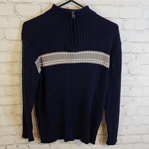 Men's XG Vintage zip-up fleece sweater, size XL